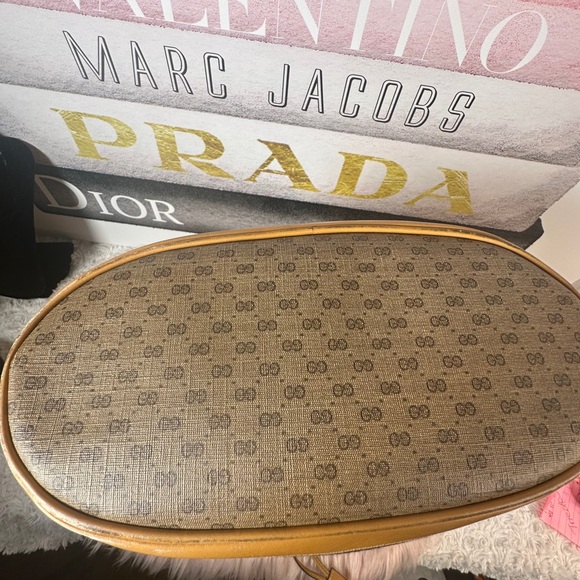 Gucci Shoulder Bag Sherry line Brown PVC - Picture 10 of 16